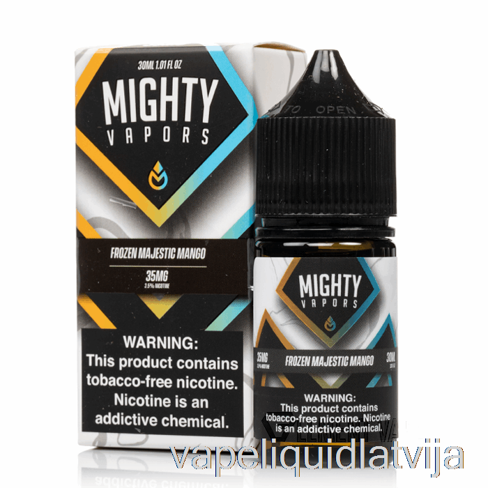 Saldēts Majestātiskais Mango - Spēcīgi Tvaiki Sāļi - 30ml 35mg Vape šķidrums